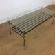 Mid Century glass top table