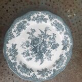 Pie dish, asiatic pheasants Enoch Wedgwood, antique bird decor