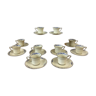 Set de 10 tasses à café Rosenthal Ivory Bavaria