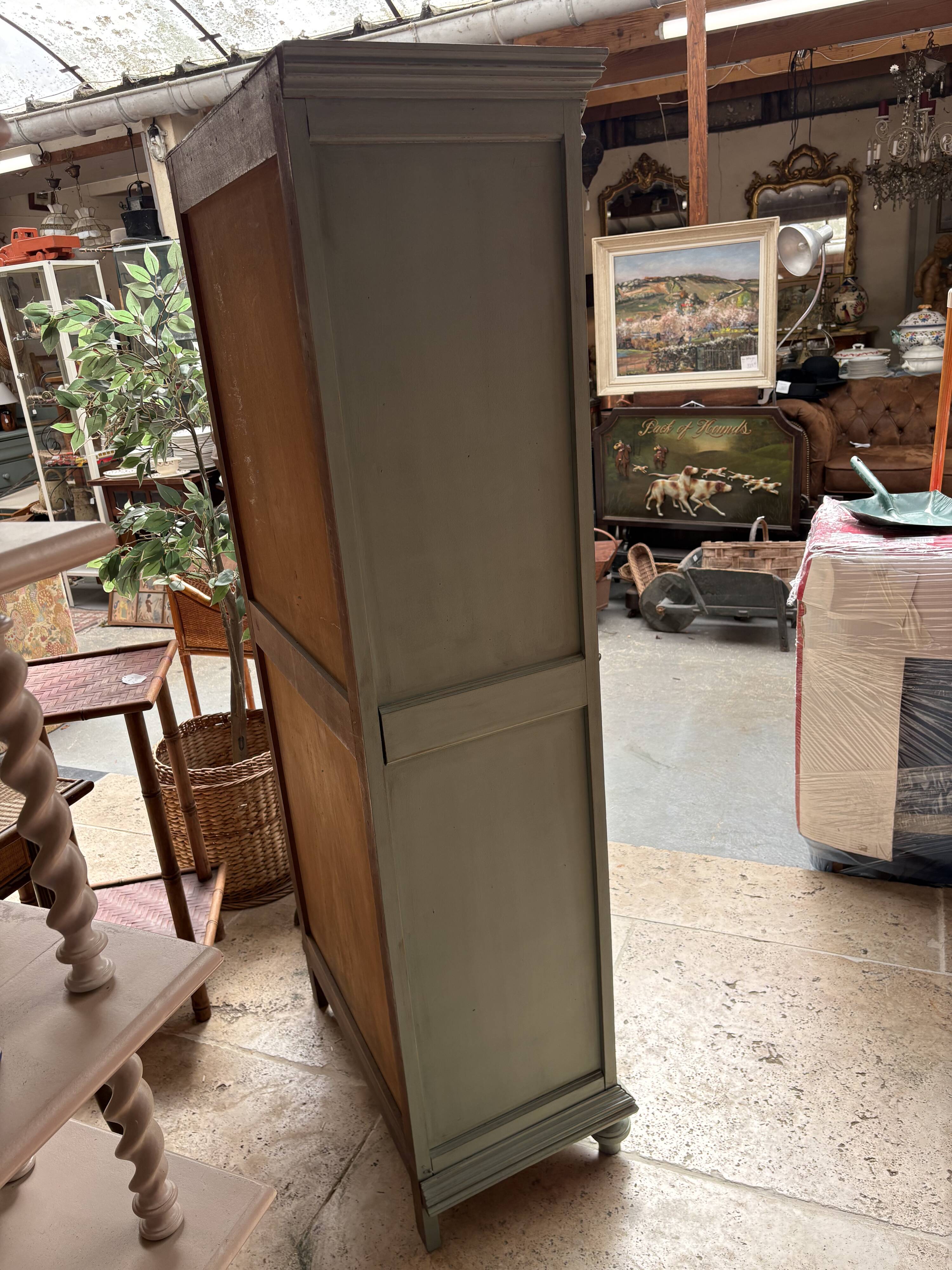 Parisian rattan wardrobe