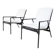 Mid-Century Pair of Foldable Armchairs Nena by Richard Sapper for B&B Italia, 1984