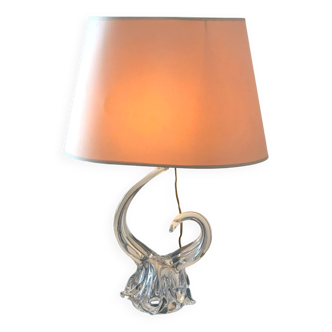 Art Deco style crystal lamp
