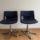 9 swivel chairs assigned to Osvaldo Borsani – Modus model for