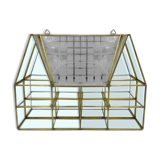 Showcase, brass house