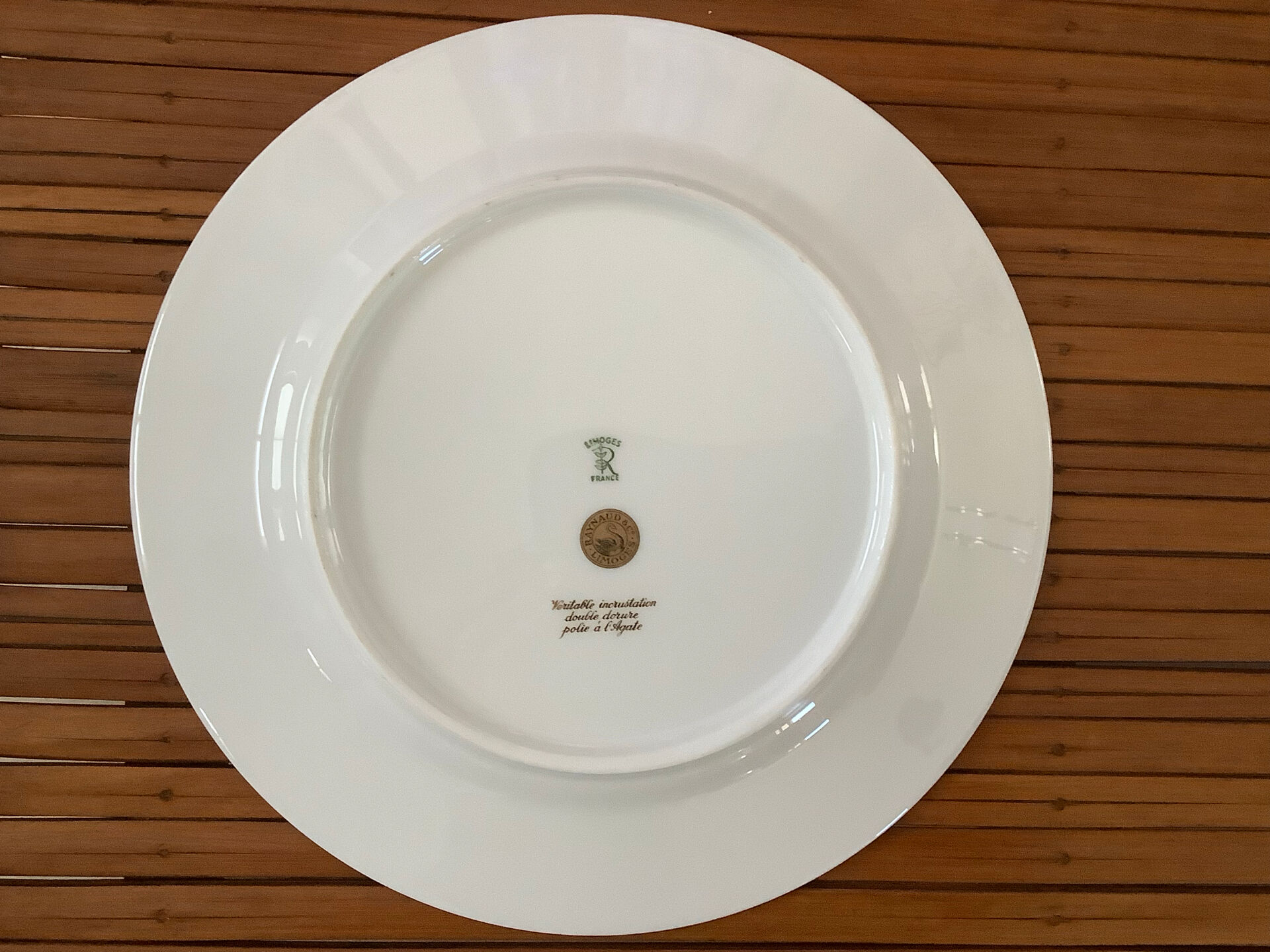 Assiette plate