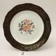 Set of 6 Dessert Plates "L'Amandinoise", model "Clématite"