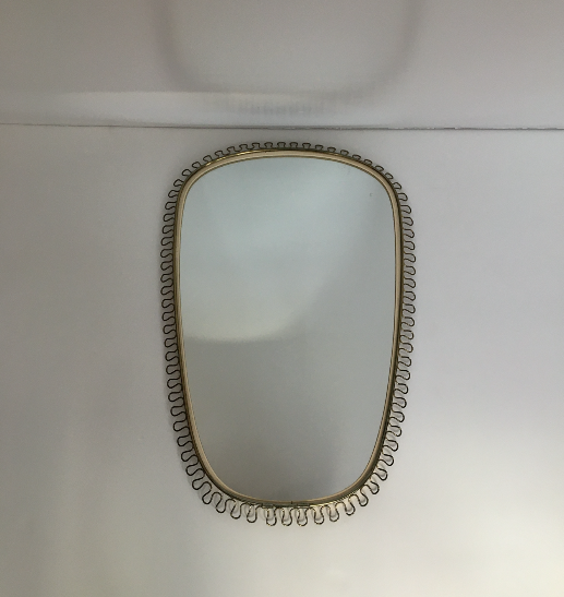 Vintage free-form mirror