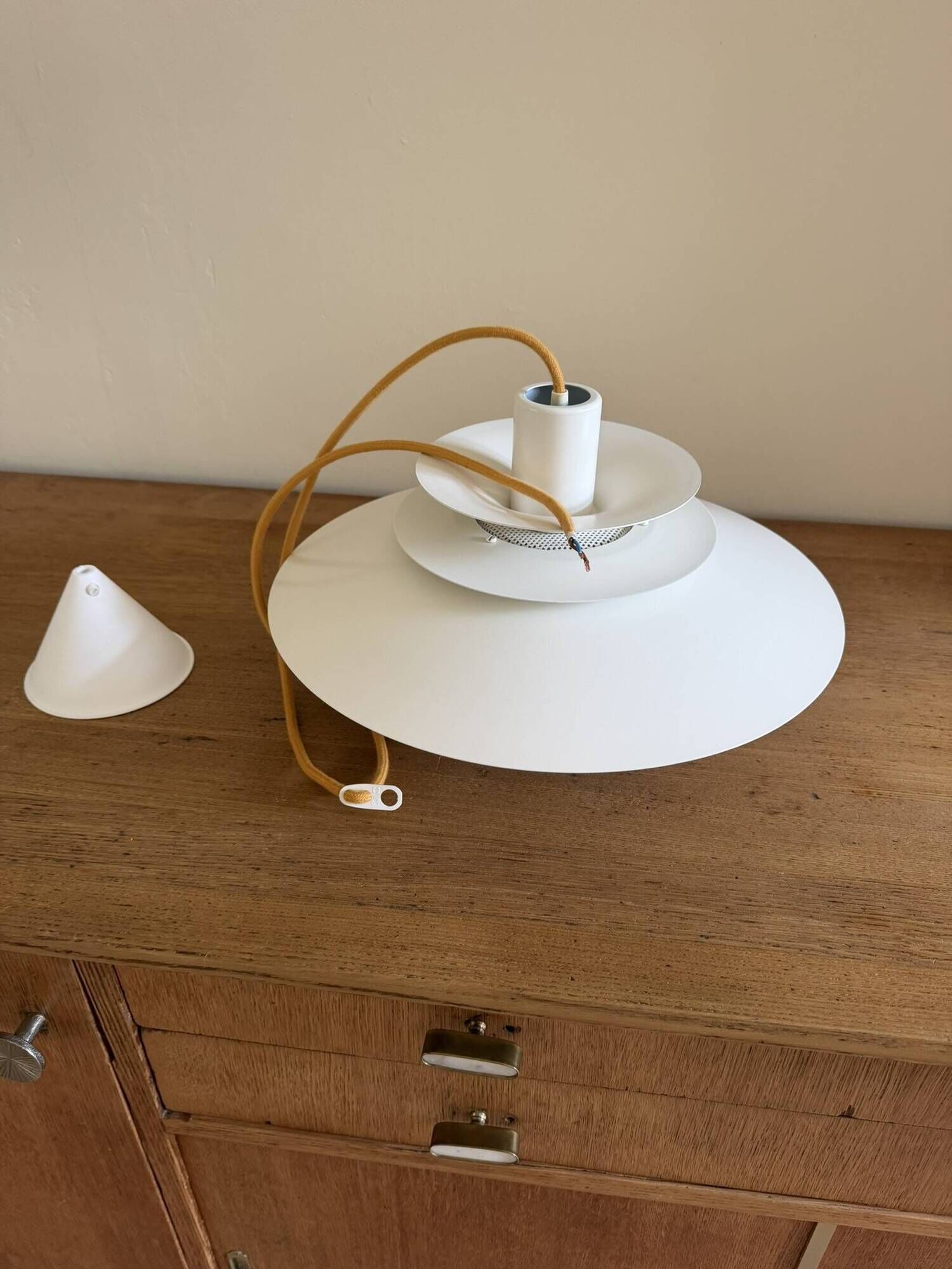 Vintage Jeka Metaltryk Verona 209603 - Kurt Wiborg - Danish design lamp