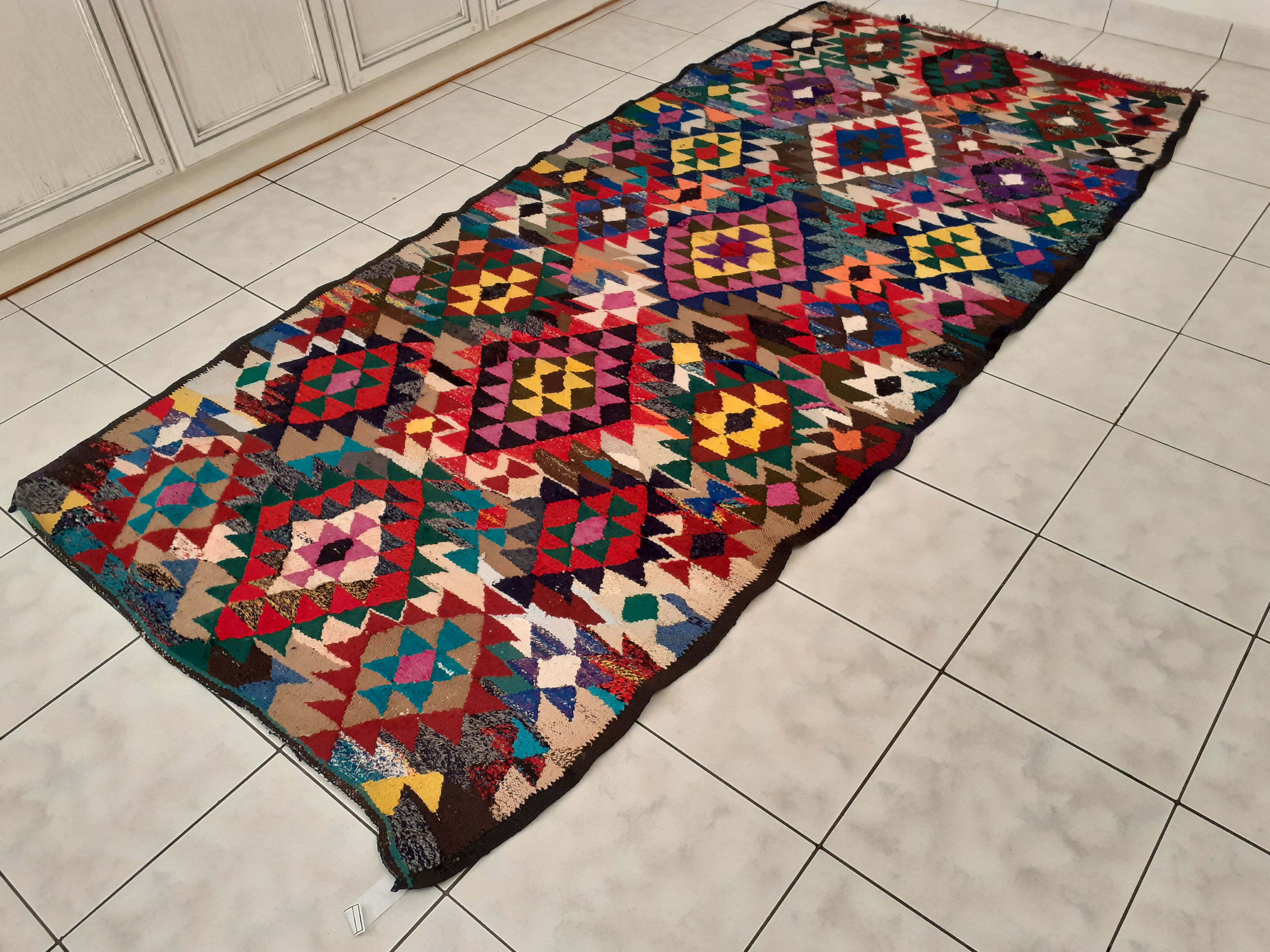 Handmade Persian Kilim 275x121