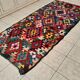 Handmade Persian Kilim 275x121