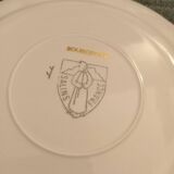 Lot d'assiettes à desserts vintage