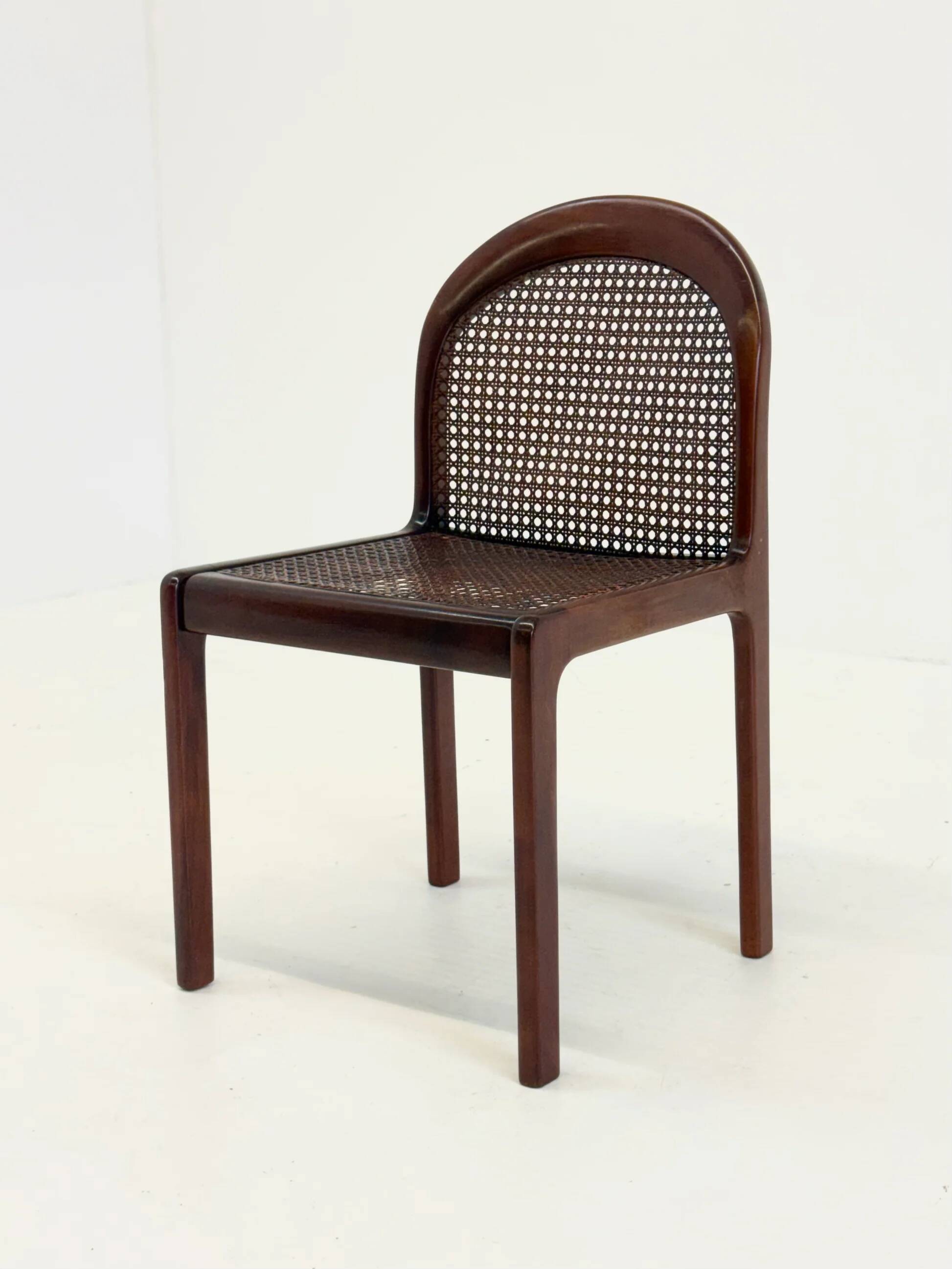 Set of four Mid-Century dining chairs by Lübke