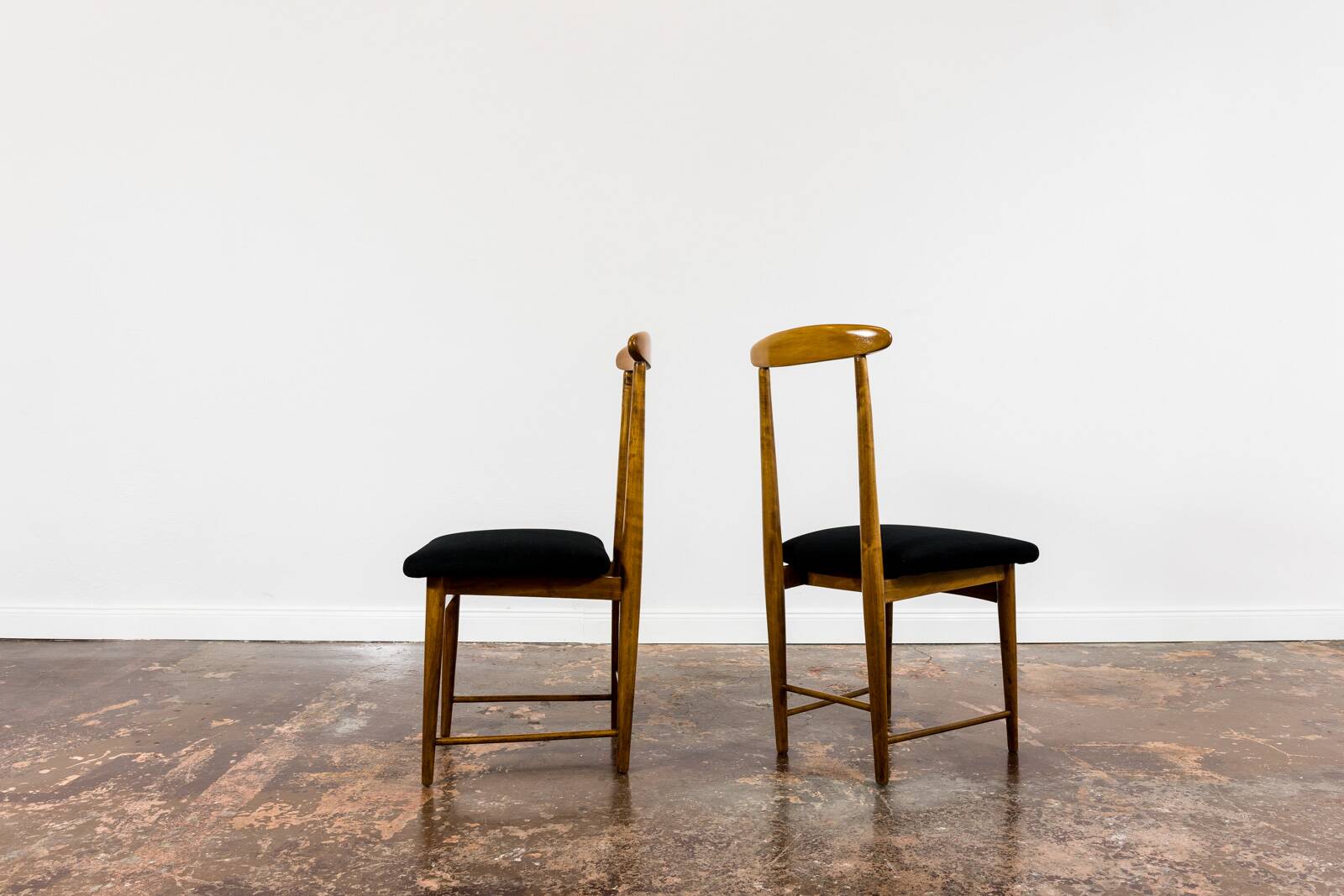 Mid Century Dining Chairs By Bernard Malendowicz, Poland, 1960s, Set Of 6