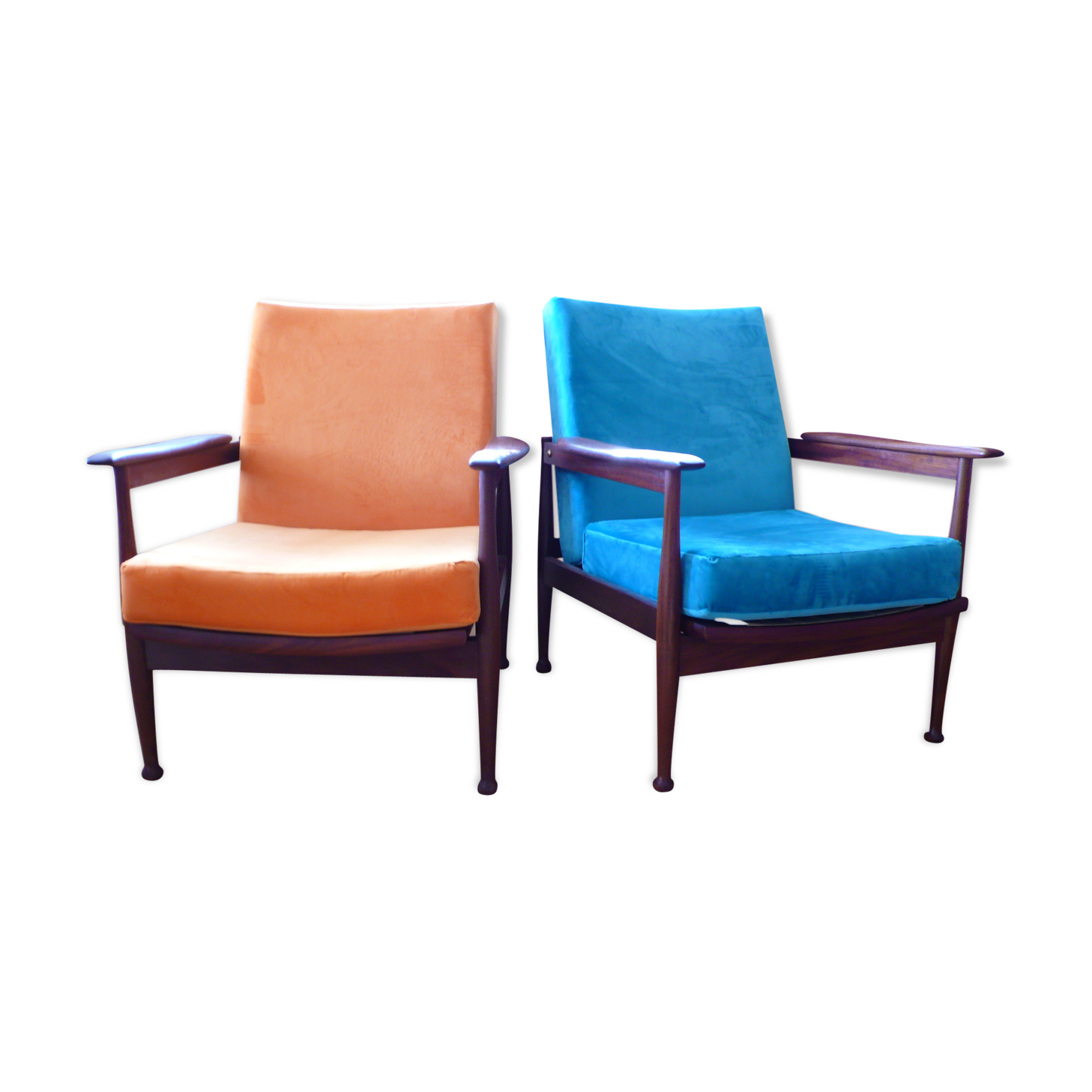 Fauteuils inclinables modèle Manhattan du designer Guy Rogers