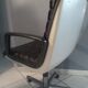 1970 vintage leather swivel office chair