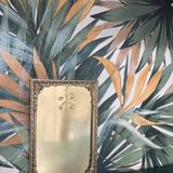 Old brass frame