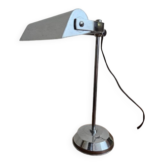 Chrome desk lamp