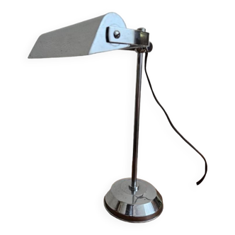 Lampe de bureau chromée