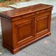 Buffet en bois 2 portes style Louis Philippe, 20ème s.