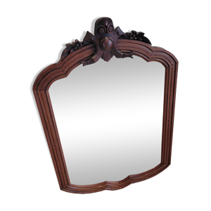 Miroir 62x92 bois totem