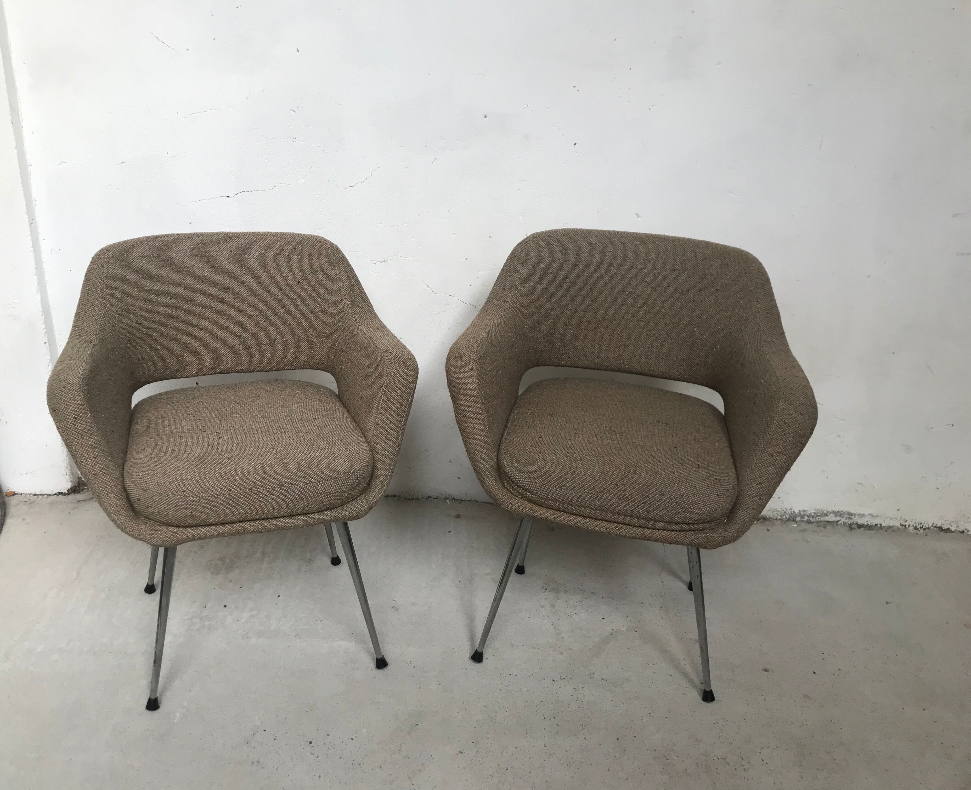 Fauteuils années 60 vintage design