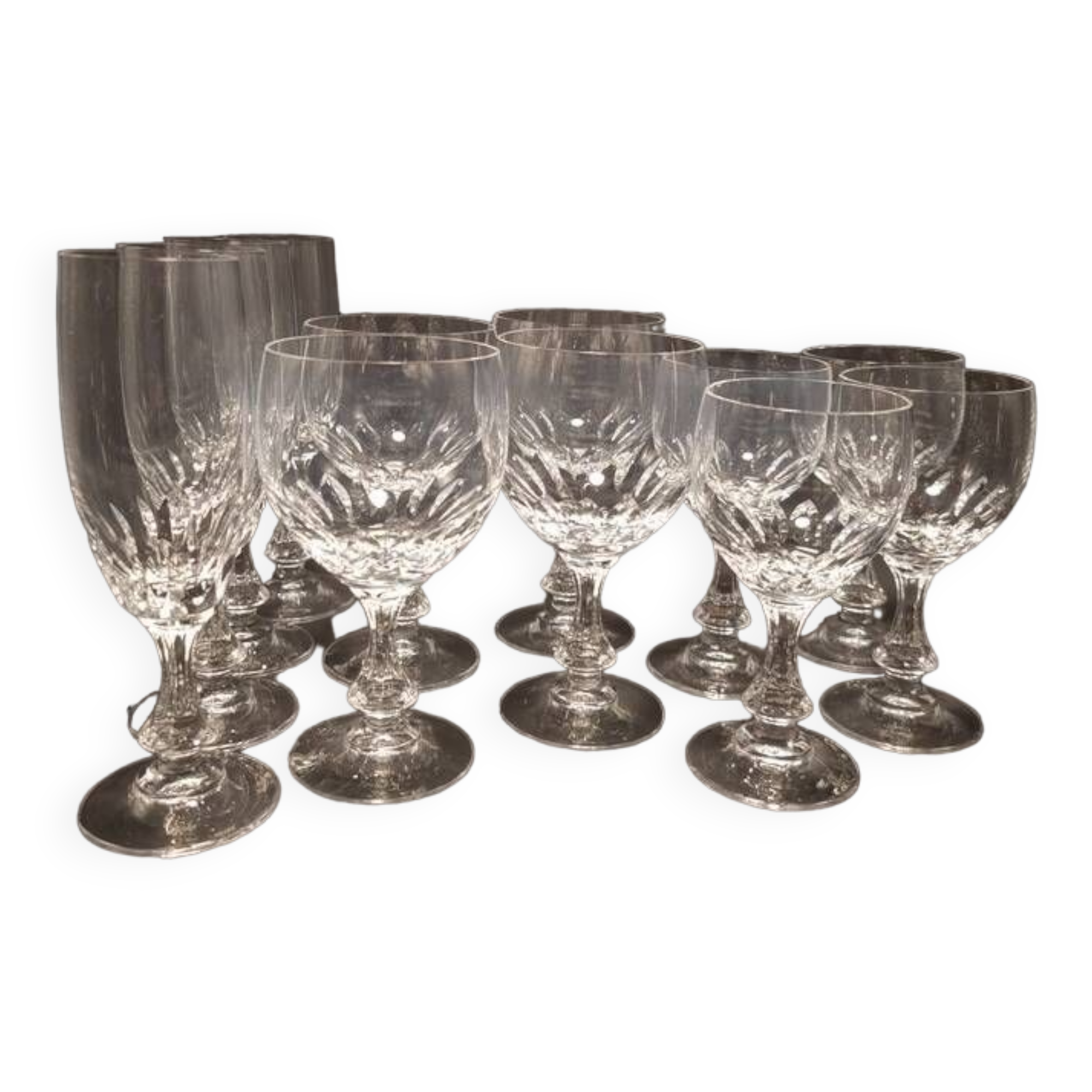 Crystal glassware set – 12 pieces