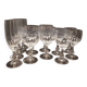 Crystal glassware set – 12 pieces