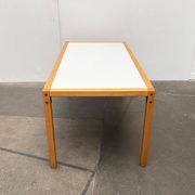Vintage German Postmodern dining table or desk from the Profilsystem series by Flötotto, 1970s.