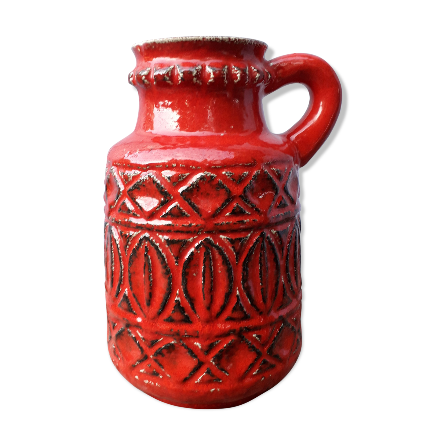 vase w germany bay 93 25 rouge