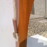 Mirror teak 1950 s 45x70cm