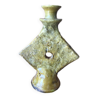 Tamegroute pottery candle holder