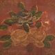 Small antique chest with floral motifs (c.1920)