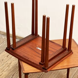 Set of Danish Mid Century Teak NestingTables, Coffee or  Sofa tables, Denkmark1950s