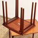 Set of Danish Mid Century Teak NestingTables, Coffee or  Sofa tables, Denkmark1950s