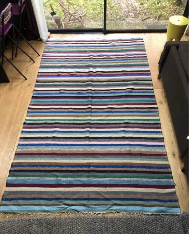 Large kilim rug