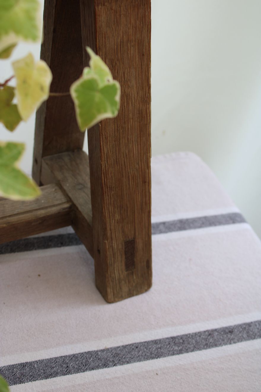 Wooden bench