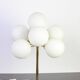 Atomic brass table lamp, Switzerland, 1960s