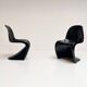 Set of 2 Herman Miller chairs by Verner Panton, 1970's