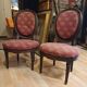 Paire De petite chaise d'appoint, époque Louis 16, 18 eme