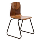 Vintage Galvanitas S23 oak and brown chair
