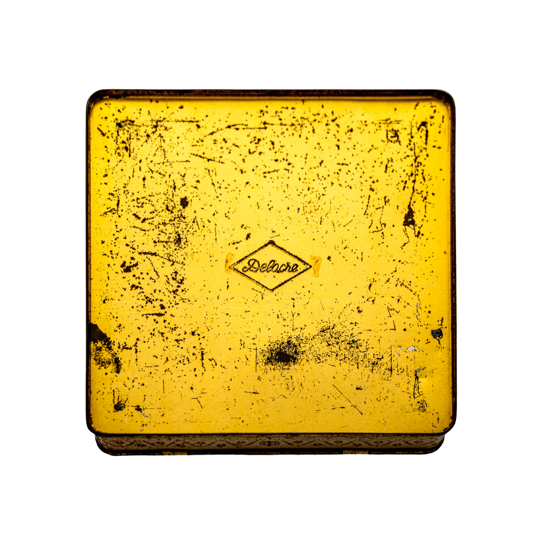 Delacre Albert and Paola cookie box