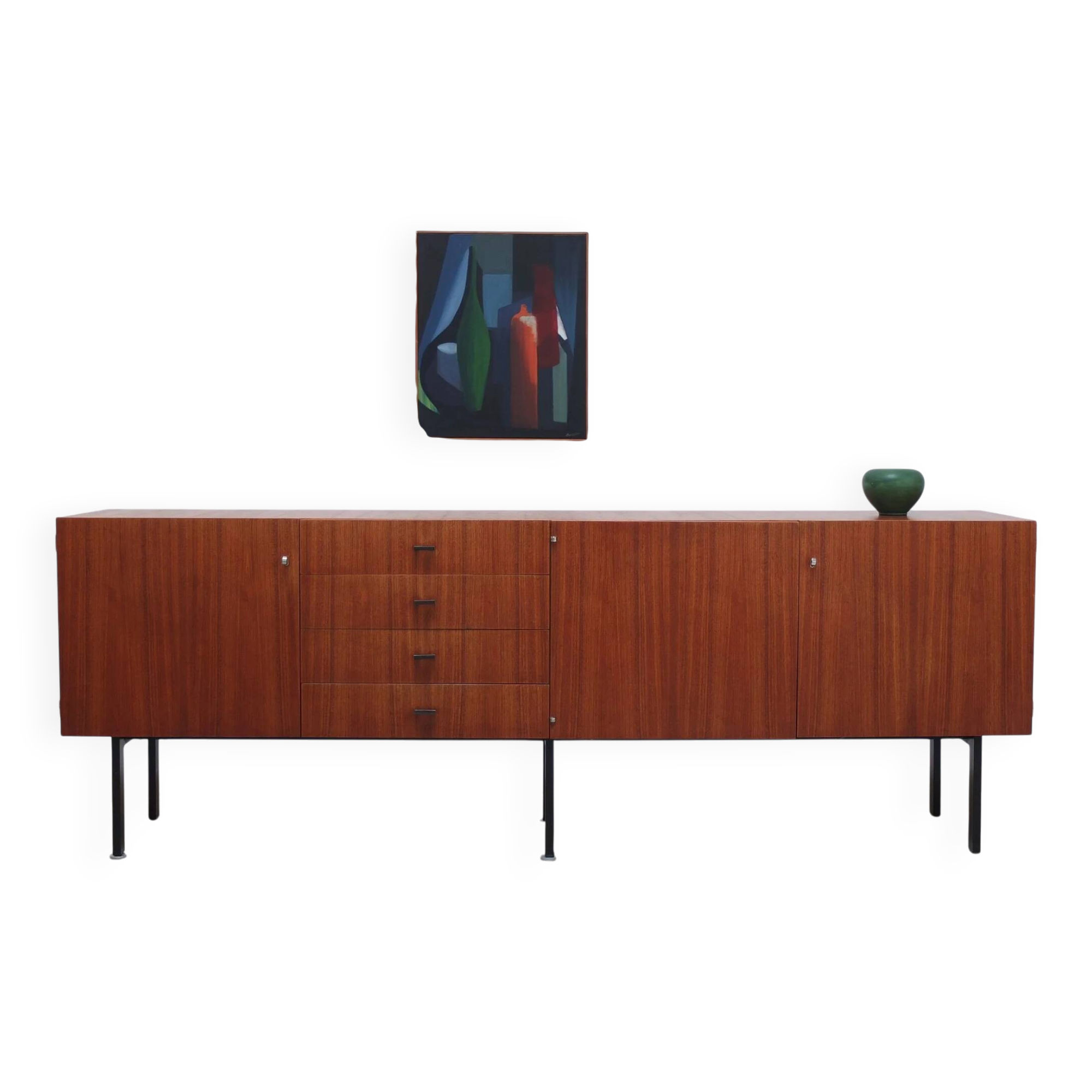 Belgian modernist sideboard by Roger De Winter for E.M.Y., 1960s