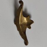 Set of two bronze handles