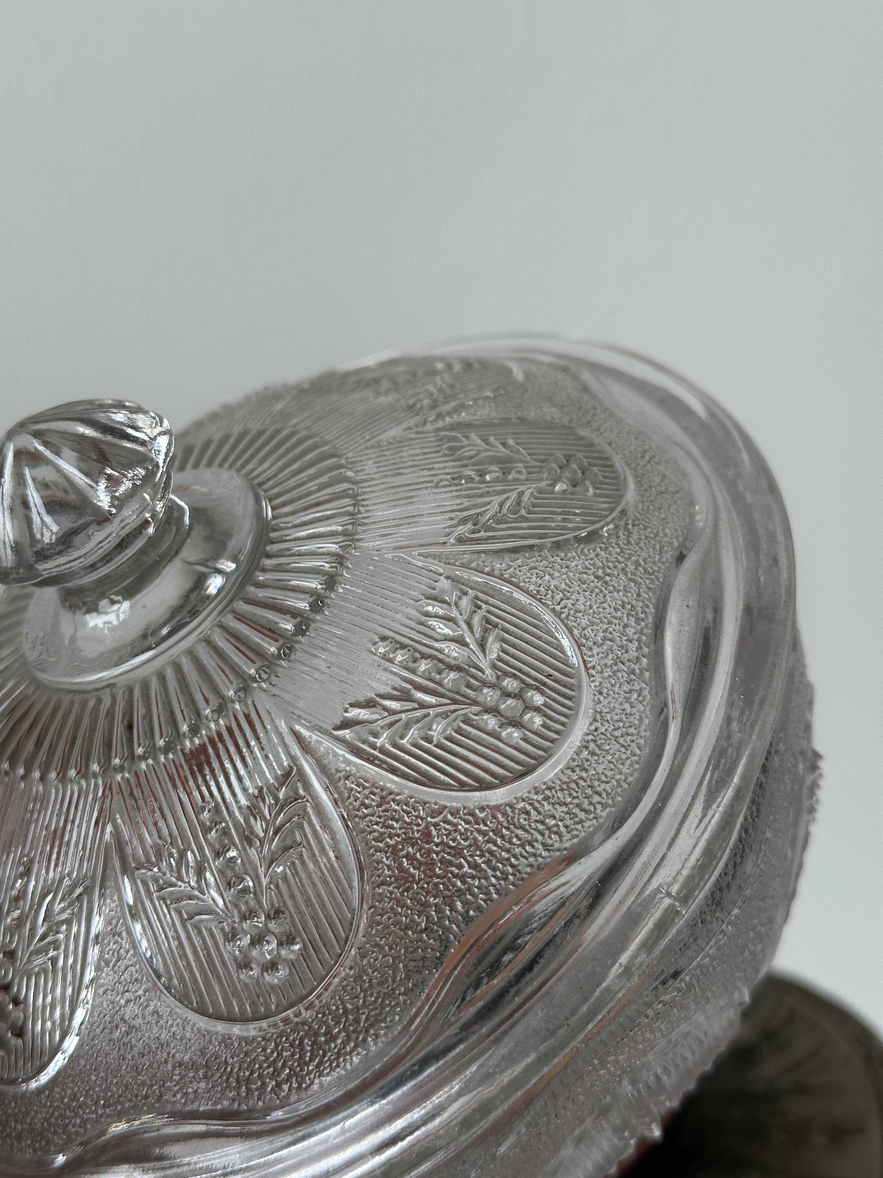 Sugar bowl - candy bowl on foot