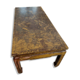 Asian-inspired coffee table