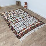 Tapis berbère en laine fait main 230 X 167 CM
