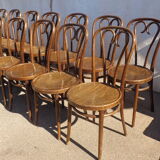 Set of 14 bistro chairs