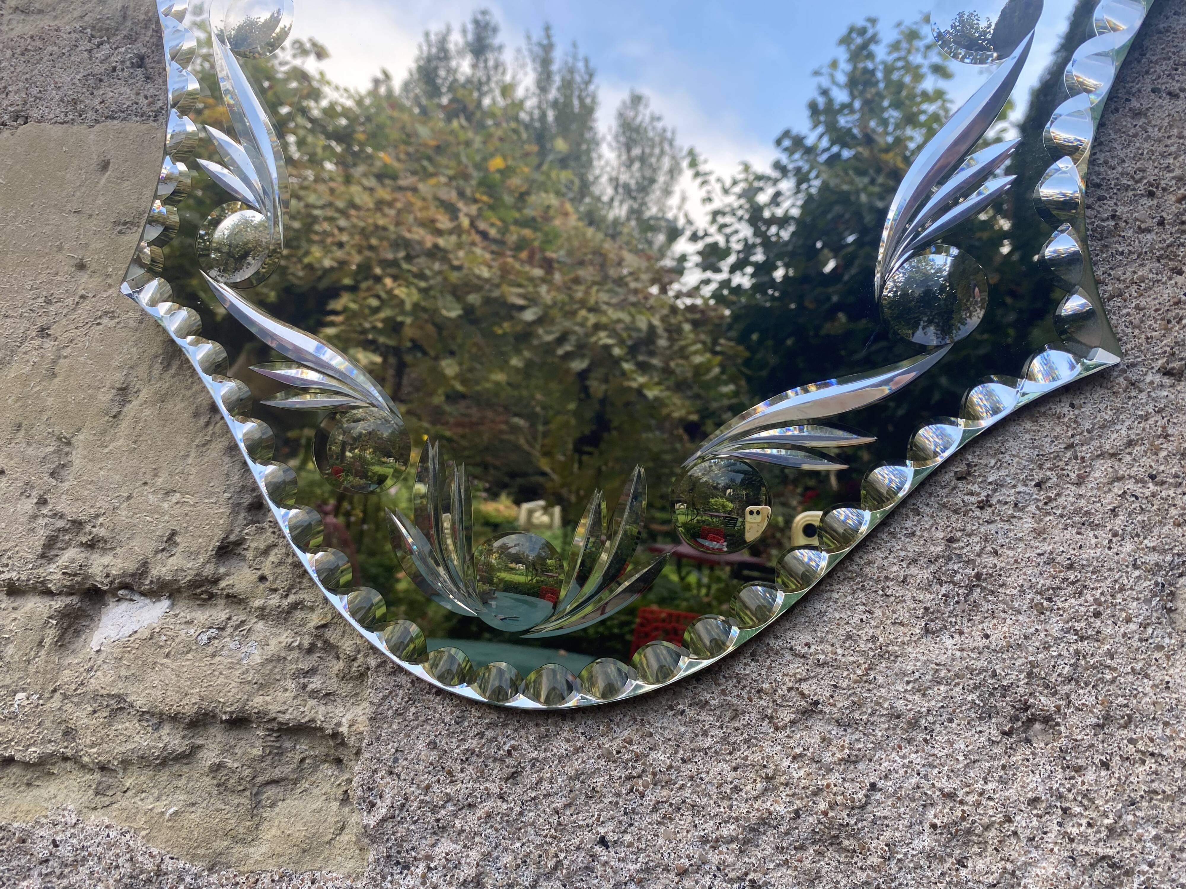 Venetian mirror from the 1950s-60s