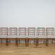 Chaises de salle à manger des années 50 de McIntosh, Royaume-Uni, années 1960, ensemble de 8.