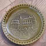 Lot de dix assiettes Gien